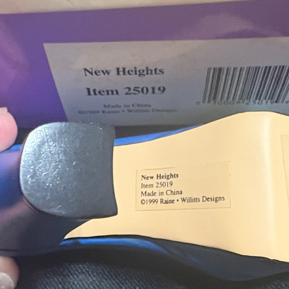 Just The Right Shoe Blue Heels - Picture 5 of 5